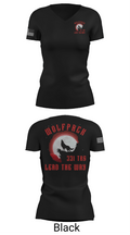 331 TRS / FLT 154 WOLFPACK 75262694 Women's Short Sleeve V-neck Shirt - 28