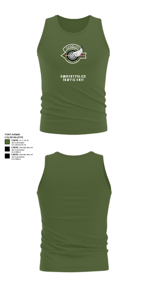 Tank Top, Danbury Police Traffic Unit, Police, Teamtime, Team time, sublimation, custom sports apparel, team uniforms, spirit wear, spiritwear, sports uniforms, custom shirts, team store, custom team store, fundraiser sports, apparel fundraiser