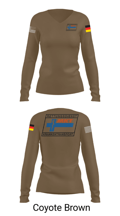 MKT Ingolstadt 59299267 Women's Long Sleeve V-neck Shirt - 17