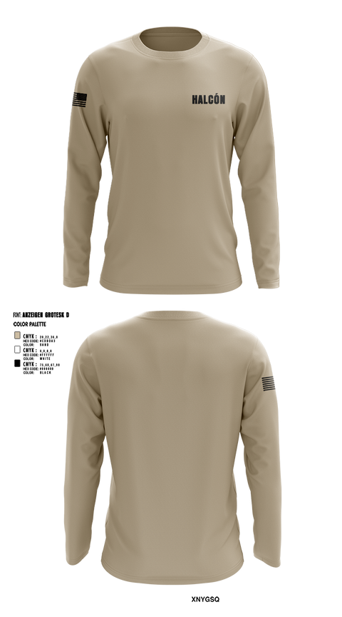 Long Sleeve Performance Shirt, Halcón, , Teamtime, Team time, sublimation, custom sports apparel, team uniforms, spirit wear, spiritwear, sports uniforms, custom shirts, team store, custom team store, fundraiser sports, apparel fundraiser