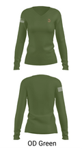 355th MCT 56775137 Women's Long Sleeve V-neck Shirt - 57
