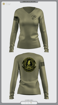IMC 23802976 Women's Long Sleeve V-neck Shirt - 3