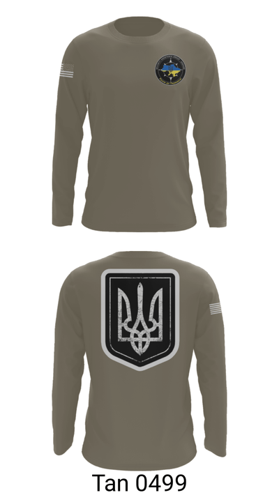 173rd Airborne 38025716 Long Sleeve Performance Shirt - 66