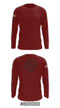 Cy-Fair High School Track 82234932 Long Sleeve Performance Shirt - 18