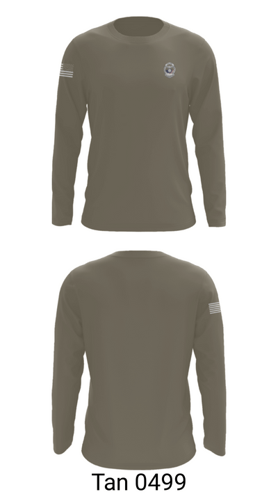 Haskell Police Department 21588241 Long Sleeve Performance Shirt - 63