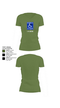 1-5 25th 6477300 Women's Short Sleeve V-neck Shirt - 44