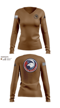 Strike Eagle Keeper Women's Long Sleeve V-neck Shirt - 40