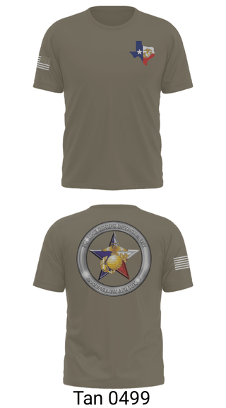 Old School Cotton Feel Shirt, Goodfellow AFB MCD, Marines, Teamtime, Team time, sublimation, custom sports apparel, team uniforms, spirit wear, spiritwear, sports uniforms, custom shirts, team store, custom team store, fundraiser sports, apparel fundraiser
