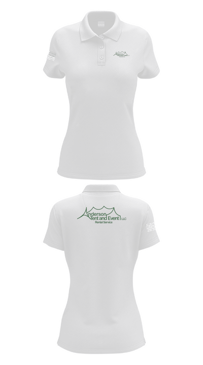 Anderson Tent&Event LLC 85798221 Women's Short Sleeve Performance Polo  - 17