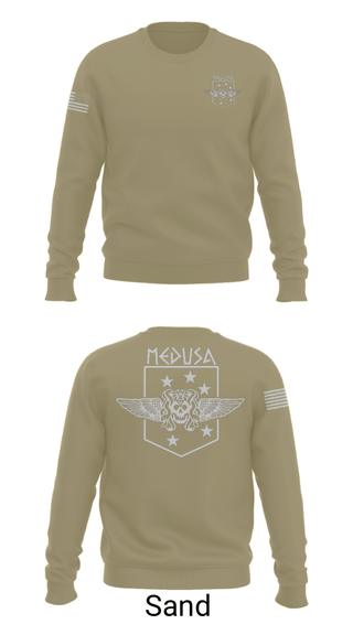 Crew Neck Sweatshirt, 2D Marine Raider Battalion, Marines, Teamtime, Team time, sublimation, custom sports apparel, team uniforms, spirit wear, spiritwear, sports uniforms, custom shirts, team store, custom team store, fundraiser sports, apparel fundraiser