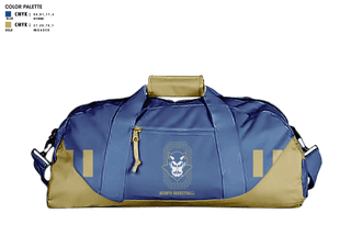 Duffle Bag, Oconto High School Basketball, Men's Basketball, Teamtime, Team time, sublimation, custom sports apparel, team uniforms, spirit wear, spiritwear, sports uniforms, custom shirts, team store, custom team store, fundraiser sports, apparel fundraiser