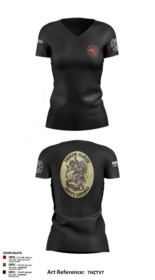 Womens Short Sleeve Vneck Shirt, Marine Wing Support Squadron 473, Marines, Teamtime, Team time, sublimation, custom sports apparel, team uniforms, spirit wear, spiritwear, sports uniforms, custom shirts, team store, custom team store, fundraiser sports, apparel fundraiser
