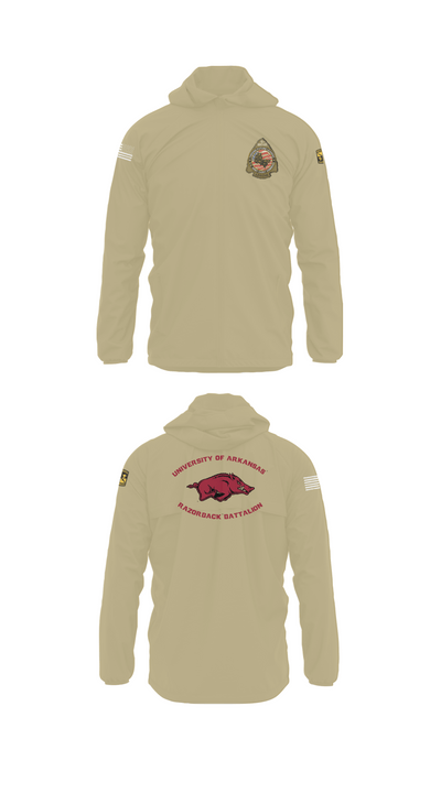University of Arkansas Army ROTC - Razorback Battalion 15416563 Windbreaker - 81