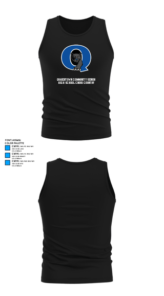 Tank Top, Quakertown Community Senior High School Cross Country, Cross Country, Teamtime, Team time, sublimation, custom sports apparel, team uniforms, spirit wear, spiritwear, sports uniforms, custom shirts, team store, custom team store, fundraiser sports, apparel fundraiser