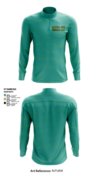 Quarter Zip Jacket, Alpha and Omega LLC, , Teamtime, Team time, sublimation, custom sports apparel, team uniforms, spirit wear, spiritwear, sports uniforms, custom shirts, team store, custom team store, fundraiser sports, apparel fundraiser