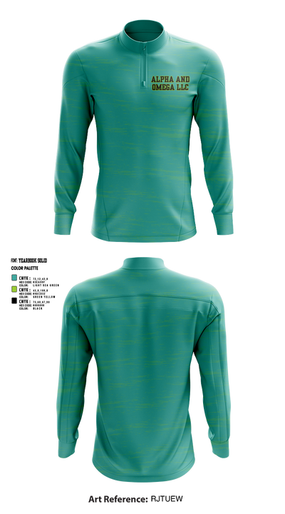 Alpha and Omega LLC 17652794 Quarter Zip Jacket - 1
