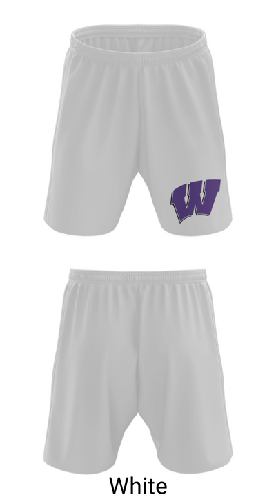 Wilburton High School Football 75859380 Athletic Shorts With Pockets - 1