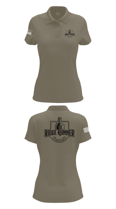 RidgeRunner Logistics 57154261 Women's Short Sleeve Performance Polo  - 34