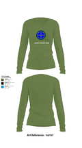 A co 935th ASB 3rd Platoon 87563624 Women's Long Sleeve V-neck Shirt - 40