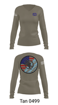 Falcon Team, JMRC 44221866 Women's Long Sleeve V-neck Shirt - 77