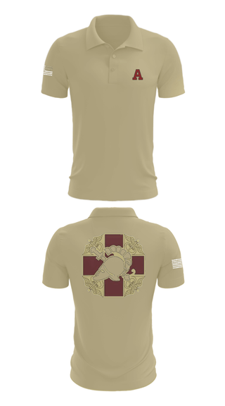 Short Sleeve Performance Polo, US MEDDAC, Army, Teamtime, Team time, sublimation, custom sports apparel, team uniforms, spirit wear, spiritwear, sports uniforms, custom shirts, team store, custom team store, fundraiser sports, apparel fundraiser