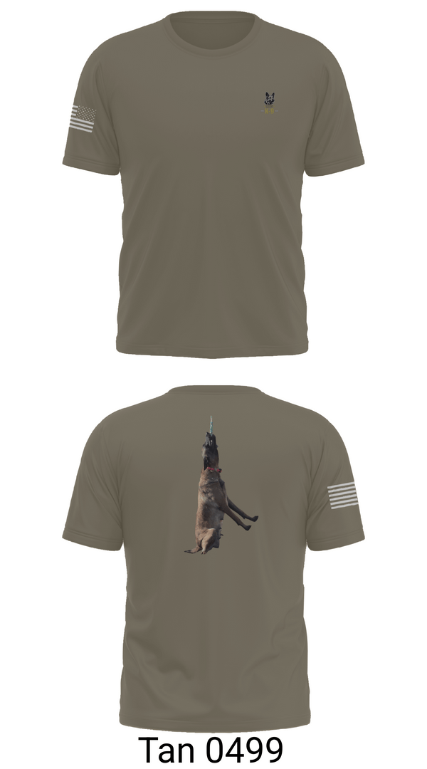 Old School Cotton Feel Shirt, Mals K9, Army, Teamtime, Team time, sublimation, custom sports apparel, team uniforms, spirit wear, spiritwear, sports uniforms, custom shirts, team store, custom team store, fundraiser sports, apparel fundraiser