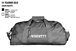 Duffle Bag, Twobentyy, , Teamtime, Team time, sublimation, custom sports apparel, team uniforms, spirit wear, spiritwear, sports uniforms, custom shirts, team store, custom team store, fundraiser sports, apparel fundraiser