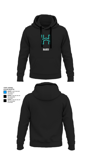 Hoodie, Haiku, , Teamtime, Team time, sublimation, custom sports apparel, team uniforms, spirit wear, spiritwear, sports uniforms, custom shirts, team store, custom team store, fundraiser sports, apparel fundraiser