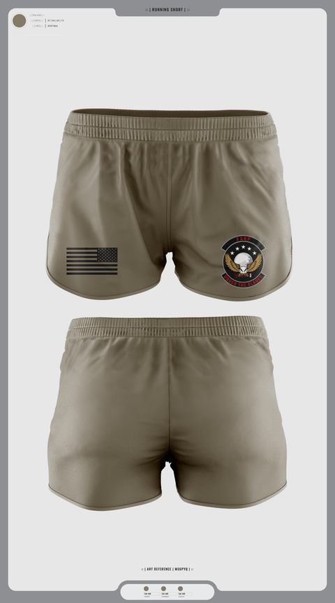 Womens Shorts, FARP, Air Force, Teamtime, Team time, sublimation, custom sports apparel, team uniforms, spirit wear, spiritwear, sports uniforms, custom shirts, team store, custom team store, fundraiser sports, apparel fundraiser