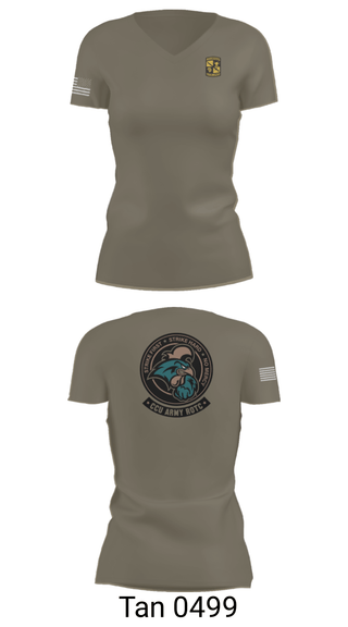 Womens Short Sleeve Vneck Shirt, Chanticleer company, Army, Teamtime, Team time, sublimation, custom sports apparel, team uniforms, spirit wear, spiritwear, sports uniforms, custom shirts, team store, custom team store, fundraiser sports, apparel fundraiser