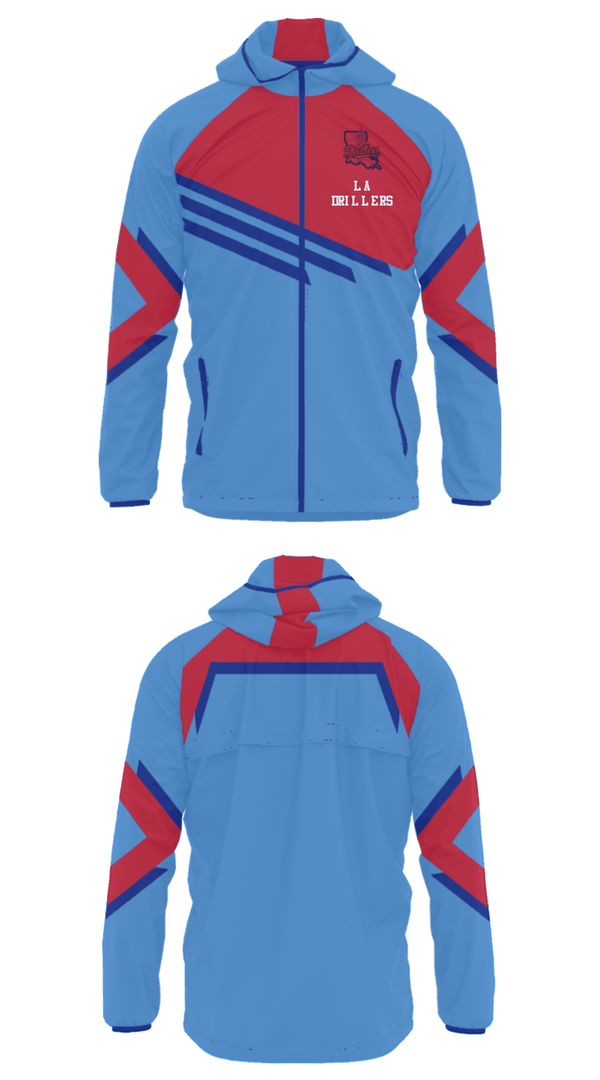 Windbreaker, La Drillers, Baseball, Teamtime, Team time, sublimation, custom sports apparel, team uniforms, spirit wear, spiritwear, sports uniforms, custom shirts, team store, custom team store, fundraiser sports, apparel fundraiser