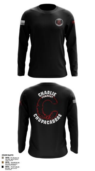 Long Sleeve Performance Shirt, C Co Chupacabras, Army, Teamtime, Team time, sublimation, custom sports apparel, team uniforms, spirit wear, spiritwear, sports uniforms, custom shirts, team store, custom team store, fundraiser sports, apparel fundraiser