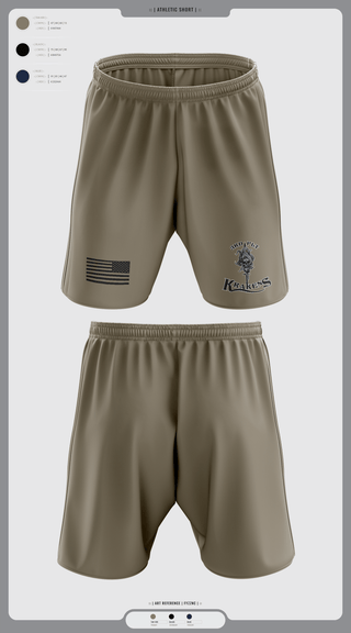 Athletic Shorts With Pockets, 3RD PLT95TH CBRN3rd plt, Army, Teamtime, Team time, sublimation, custom sports apparel, team uniforms, spirit wear, spiritwear, sports uniforms, custom shirts, team store, custom team store, fundraiser sports, apparel fundraiser