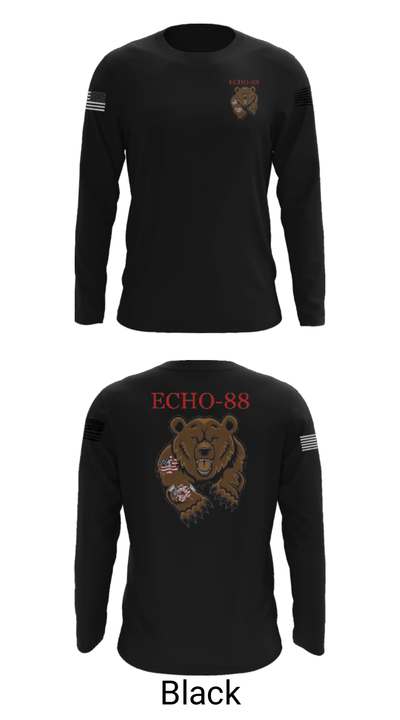 ECHO-88 83597069 Long Sleeve Performance Shirt - 26