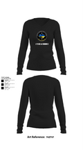 173rd Airborne 38025716 Women's Long Sleeve V-neck Shirt - 22