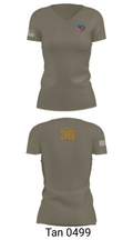Rescue Engine 56DCFD RTC407 9148046 Women's Short Sleeve V-neck Shirt - 68