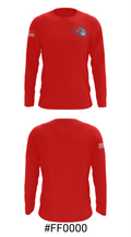 Spartanburg Christian Academy Track 19748550 Long Sleeve Performance Shirt - 18