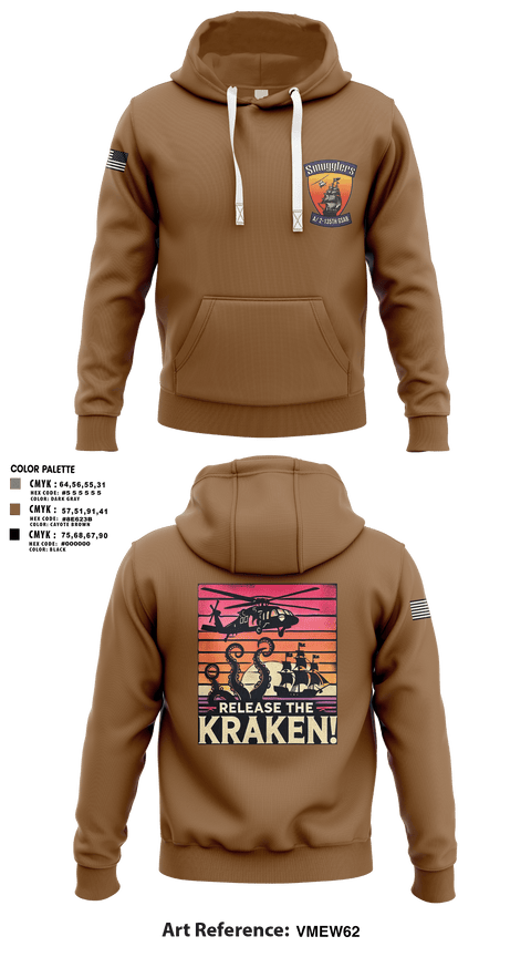 Hoodie, A/2135th GSAB “SMUGGLERS”, Army, Teamtime, Team time, sublimation, custom sports apparel, team uniforms, spirit wear, spiritwear, sports uniforms, custom shirts, team store, custom team store, fundraiser sports, apparel fundraiser