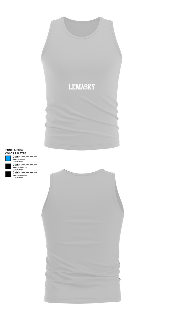 Tank Top, Lemasky, , Teamtime, Team time, sublimation, custom sports apparel, team uniforms, spirit wear, spiritwear, sports uniforms, custom shirts, team store, custom team store, fundraiser sports, apparel fundraiser