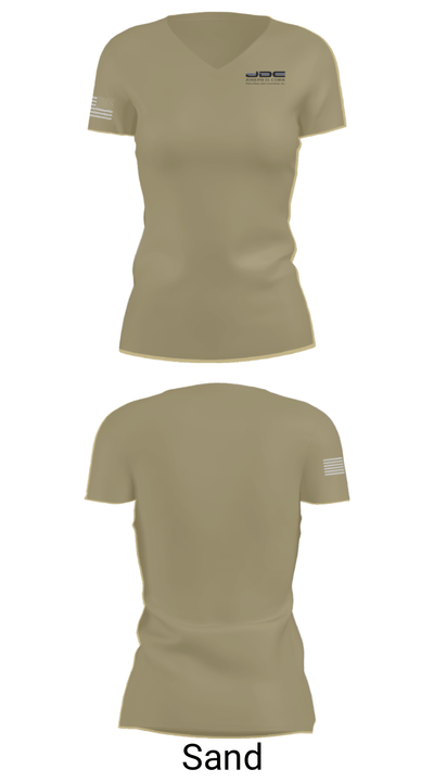 JDC PBA 57484316 Women's Short Sleeve V-neck Shirt - 84