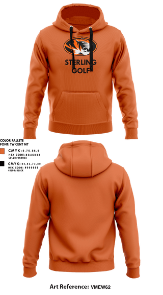 Hoodie, Sterling High School Golf, Golf, Teamtime, Team time, sublimation, custom sports apparel, team uniforms, spirit wear, spiritwear, sports uniforms, custom shirts, team store, custom team store, fundraiser sports, apparel fundraiser