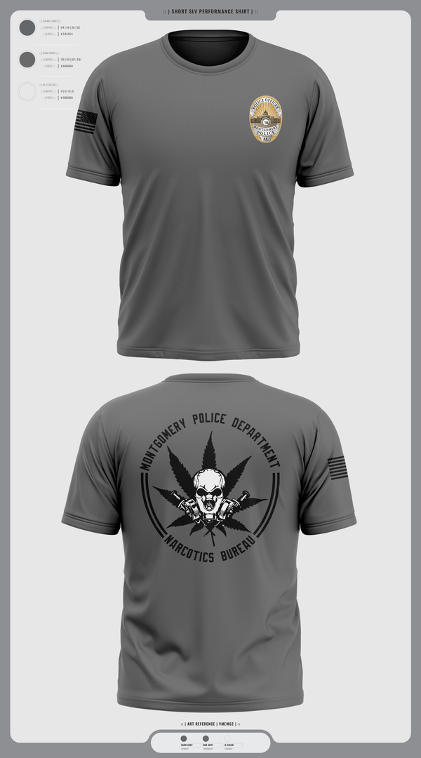 Old School Cotton Feel Shirt, NARCOTICS BUREAU, Police, Teamtime, Team time, sublimation, custom sports apparel, team uniforms, spirit wear, spiritwear, sports uniforms, custom shirts, team store, custom team store, fundraiser sports, apparel fundraiser