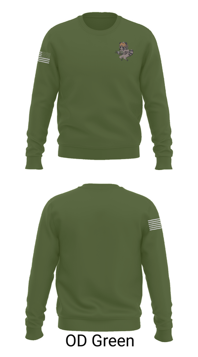 6-8 CAV A Troop 82506347 Crew Neck Sweatshirt - 45