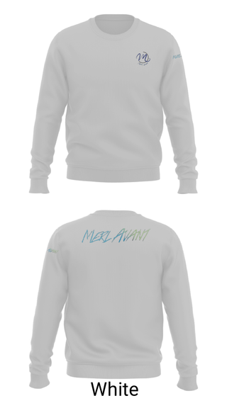 Crew Neck Sweatshirt, Merl Avant, , Teamtime, Team time, sublimation, custom sports apparel, team uniforms, spirit wear, spiritwear, sports uniforms, custom shirts, team store, custom team store, fundraiser sports, apparel fundraiser
