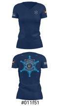 C.I.B. 14184505 Women's Short Sleeve V-neck Shirt - 4