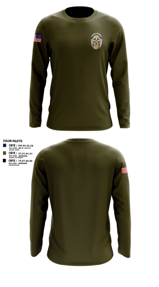 Long Sleeve Performance Shirt, Carrollton Police Department, Police, Teamtime, Team time, sublimation, custom sports apparel, team uniforms, spirit wear, spiritwear, sports uniforms, custom shirts, team store, custom team store, fundraiser sports, apparel fundraiser