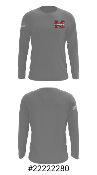 Long Sleeve Performance Shirt, Monroe High School Golf, Golf, Teamtime, Team time, sublimation, custom sports apparel, team uniforms, spirit wear, spiritwear, sports uniforms, custom shirts, team store, custom team store, fundraiser sports, apparel fundraiser
