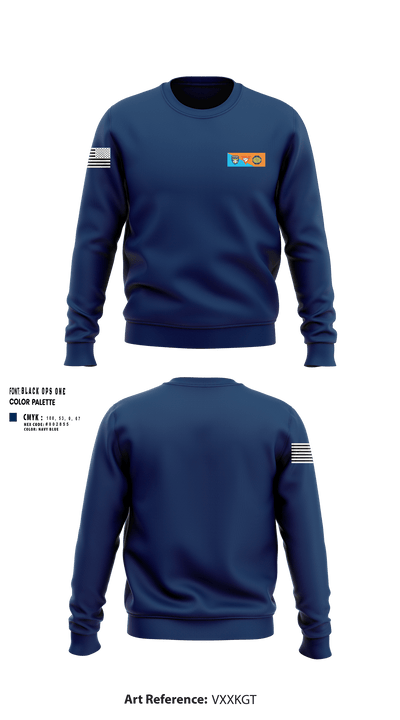 Master Guide 6717265 Crew Neck Sweatshirt - 255
