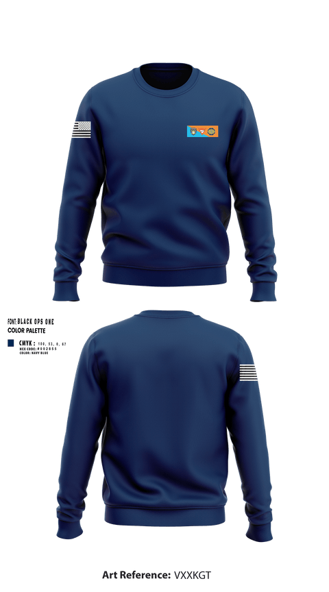 Crew Neck Sweatshirt, Master Guide, National Guard, Teamtime, Team time, sublimation, custom sports apparel, team uniforms, spirit wear, spiritwear, sports uniforms, custom shirts, team store, custom team store, fundraiser sports, apparel fundraiser