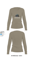 Palmetto Battlion 20426717 Women's Long Sleeve V-neck Shirt -1 62